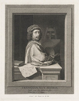 KG 13862
<br/>
Portret Frans van Mieris
<br/>
<em>Miger, Simon Charles (1736-1820)</em>